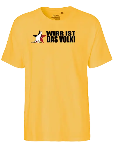 Asoziales Netzwerk - Wirr ist das Volk! - asoziales netzwerk - Fairtrade T-Shirt
