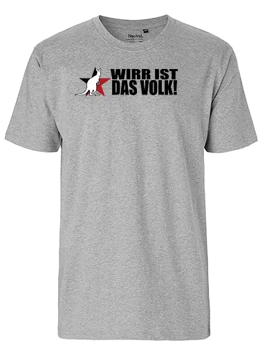 Asoziales Netzwerk - Wirr ist das Volk! - asoziales netzwerk - Fairtrade T-Shirt