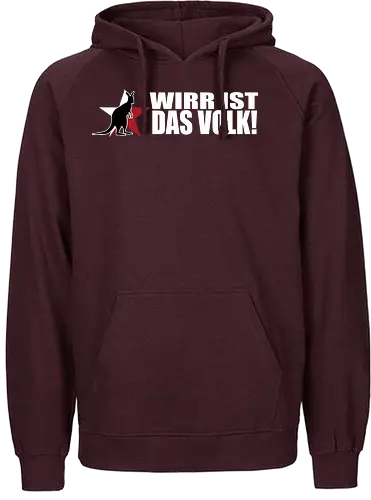 Asoziales Netzwerk - Wirr ist das Volk! - asoziales netzwerk - Fairtrade Hoodie