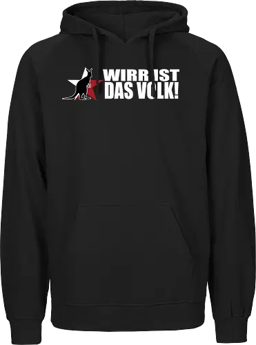 Asoziales Netzwerk - Wirr ist das Volk! - asoziales netzwerk - Fairtrade Hoodie