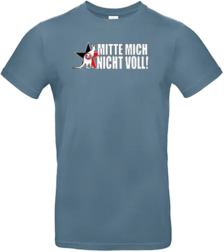 Asoziales Netzwerk - Mitte mich nicht voll - asoziales netzwerk, hufeisen, anGaming - Standard T-Shirt