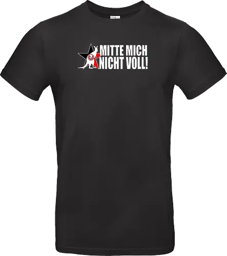 Asoziales Netzwerk - Mitte mich nicht voll - asoziales netzwerk, hufeisen, anGaming - Standard T-Shirt