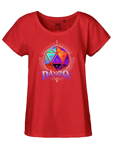 Dangerous Natural 20 - TTRPG - dice, würfel, rpg - Fairtrade Girl Shirt