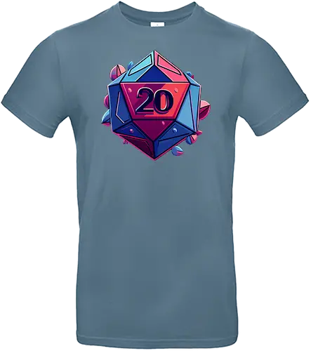 Natural 20 - Diverse Roleplaying - dice, würfel, d20 - Standard T-Shirt