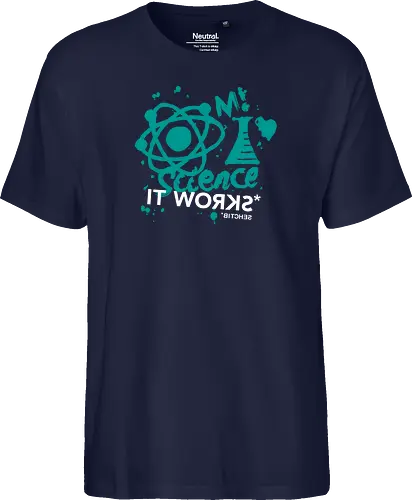 Methodisch inkorrekt - Science - Methodisch Inkorrekt, Minkorrekt, poComicast - Fairtrade T-Shirt