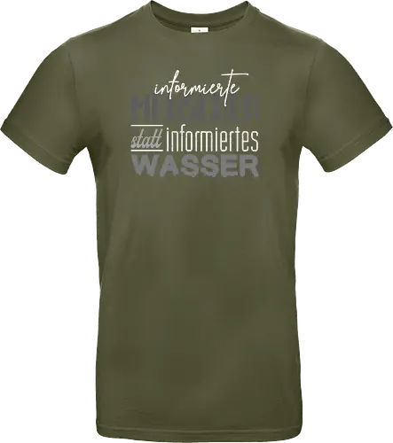 Methodisch Inkorrekt - Informierte Menschen Grey - Methodisch Inkorrekt, Minkorrekt, poComicast - Standard T-Shirt