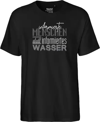 Methodisch Inkorrekt - Informierte Menschen Grey - Methodisch Inkorrekt, Minkorrekt, poComicast - Fairtrade T-Shirt