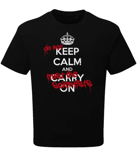 Methodisch Inkorrekt - Keep Calm - Methodisch Inkorrekt, Minkorrekt, poComicast - Oversize T-Shirt