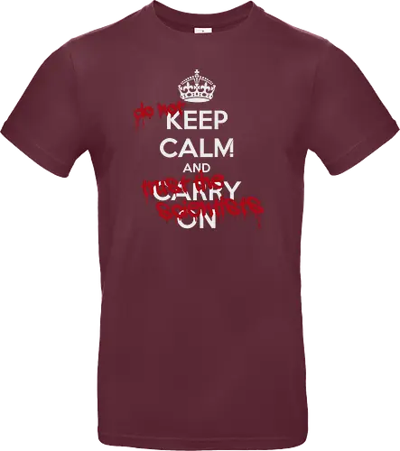Methodisch Inkorrekt - Keep Calm - Methodisch Inkorrekt, Minkorrekt, poComicast - Standard T-Shirt
