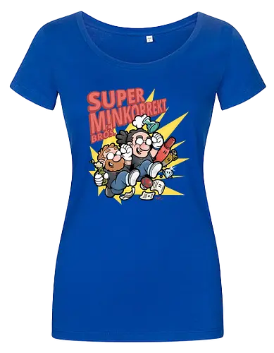 Methodisch Inkorrekt - Super M!nkorrekt Bros. - Methodisch Inkorrekt, Minkorrekt, poComicast - Women T-Shirt