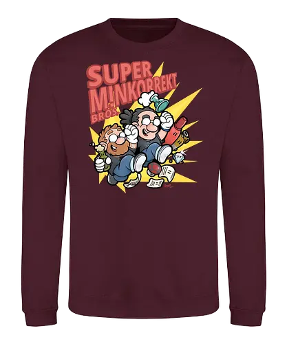 Methodisch Inkorrekt - Super M!nkorrekt Bros. - Methodisch Inkorrekt, Minkorrekt, poComicast - Sweatshirt