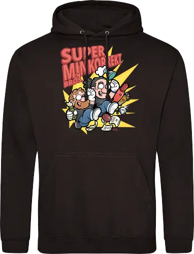 Methodisch Inkorrekt - Super M!nkorrekt Bros. - Methodisch Inkorrekt, Minkorrekt, poComicast - Standard Hoodie