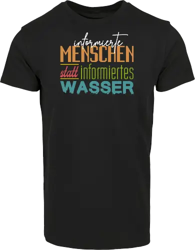 Methodisch Inkorrekt - Informierte Menschen Bunt weiß - Methodisch Inkorrekt, Minkorrekt, poComicast - Hausmarke Shirt