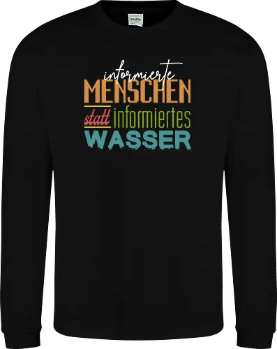 Methodisch Inkorrekt - Informierte Menschen Bunt weiß - Methodisch Inkorrekt, Minkorrekt, poComicast - Sweatshirt