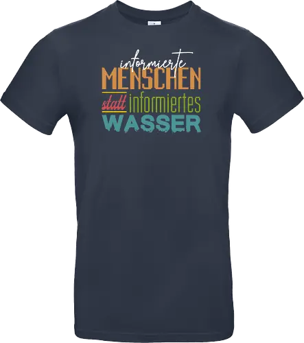 Methodisch Inkorrekt - Informierte Menschen Bunt weiß - Methodisch Inkorrekt, Minkorrekt, poComicast - Standard T-Shirt