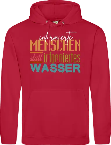 Methodisch Inkorrekt - Informierte Menschen Bunt weiß - Methodisch Inkorrekt, Minkorrekt, poComicast - Standard Hoodie