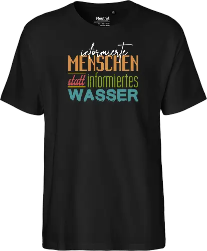 Methodisch Inkorrekt - Informierte Menschen Bunt weiß - Methodisch Inkorrekt, Minkorrekt, poComicast - Fairtrade T-Shirt