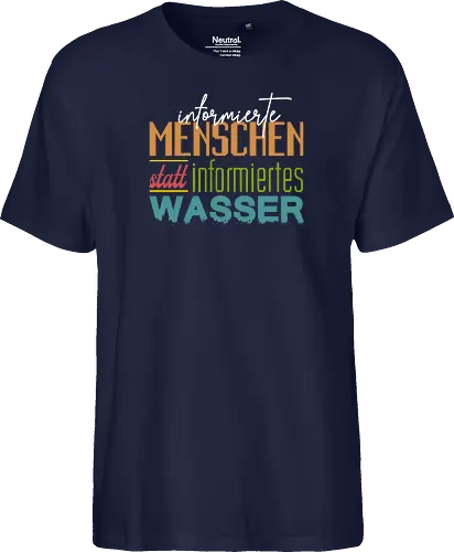 Methodisch Inkorrekt - Informierte Menschen Bunt weiß - Methodisch Inkorrekt, Minkorrekt, poComicast - Fairtrade T-Shirt