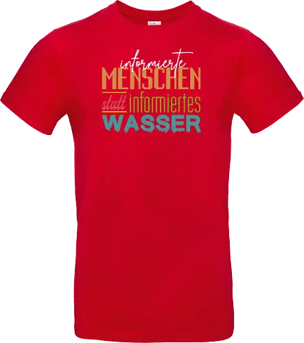 Methodisch Inkorrekt - Informierte Menschen Bunt weiß - Methodisch Inkorrekt, Minkorrekt, poComicast - Standard T-Shirt