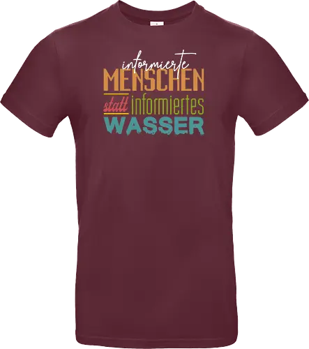 Methodisch Inkorrekt - Informierte Menschen Bunt weiß - Methodisch Inkorrekt, Minkorrekt, poComicast - Standard T-Shirt