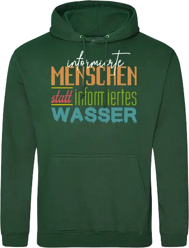 Methodisch Inkorrekt - Informierte Menschen Bunt weiß - Methodisch Inkorrekt, Minkorrekt, poComicast - Standard Hoodie