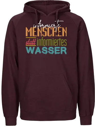 Methodisch Inkorrekt - Informierte Menschen Bunt weiß - Methodisch Inkorrekt, Minkorrekt, poComicast - Fairtrade Hoodie