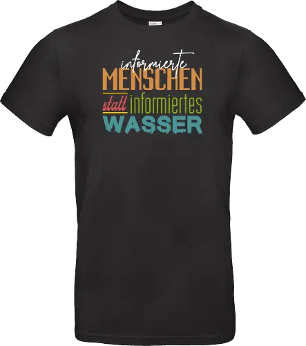 Methodisch Inkorrekt - Informierte Menschen Bunt weiß - Methodisch Inkorrekt, Minkorrekt, poComicast - Standard T-Shirt