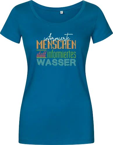Methodisch Inkorrekt - Informierte Menschen Bunt weiß - Methodisch Inkorrekt, Minkorrekt, poComicast - Women T-Shirt