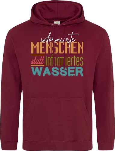 Methodisch Inkorrekt - Informierte Menschen Bunt weiß - Methodisch Inkorrekt, Minkorrekt, poComicast - Standard Hoodie