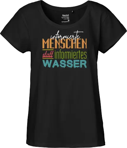 Methodisch Inkorrekt - Informierte Menschen Bunt weiß - Methodisch Inkorrekt, Minkorrekt, poComicast - Fairtrade Girl Shirt
