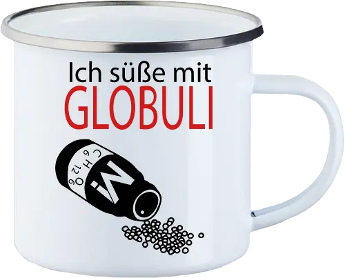 Methodisch inkorrekt - Globuli Tasse - Enamel Mug