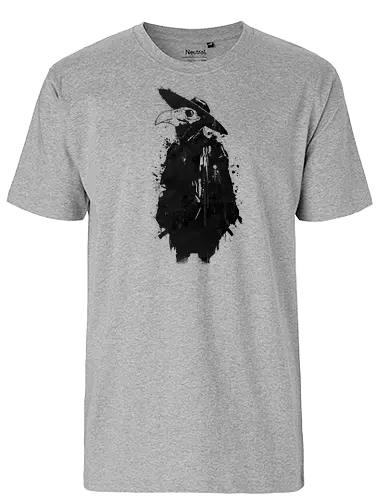Mien Wayne - Pestvogel - eule, Pest, rabe, Pestdoktor - Fairtrade T-Shirt