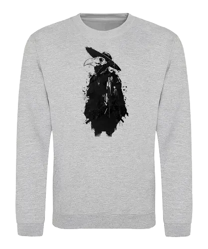 Mien Wayne - Pestvogel - eule, Pest, rabe, Pestdoktor - Sweatshirt