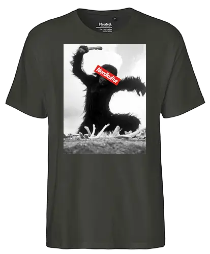 Nerdkultur - Ape - Nerdkultur, youtube, Filmkultur - Fairtrade T-Shirt