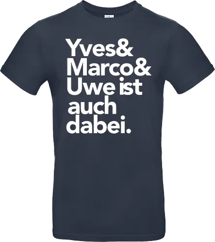Nerdkultur - Yves, Marco, Uwe - Nerdkultur, yves, marco, uwe - Standard T-Shirt