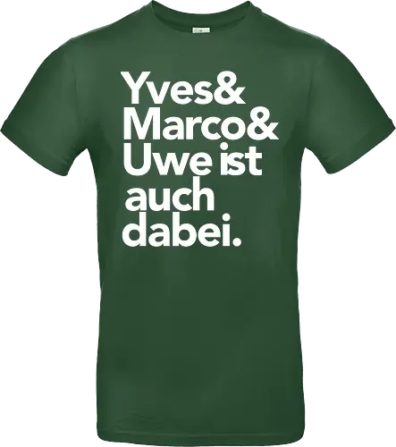Nerdkultur - Yves, Marco, Uwe - Nerdkultur, yves, marco, uwe - Standard T-Shirt