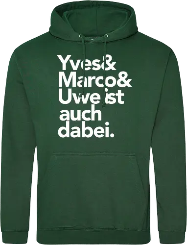 Nerdkultur - Yves, Marco, Uwe - Nerdkultur, yves, marco, uwe - Standard Hoodie