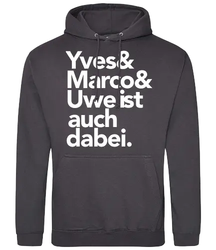 Nerdkultur - Yves, Marco, Uwe - Nerdkultur, yves, marco, uwe - Standard Hoodie