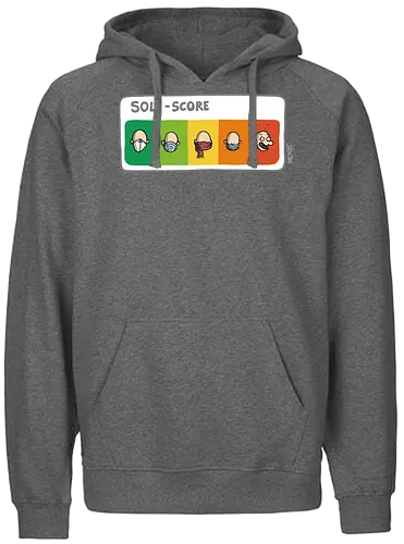 Soli-Score (Originalversion) - Cartoostrophal, soli-score - Fairtrade Hoodie