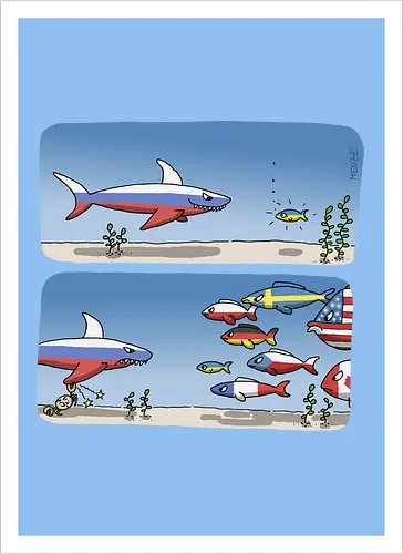 Cartoostrophal - Swim with Ukraine