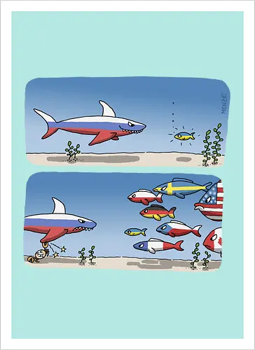 Cartoostrophal - Swim with Ukraine
