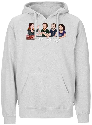 Orkenspalter Pen & Paper - orkenspalter, orkenspalter.tv - Fairtrade Hoodie