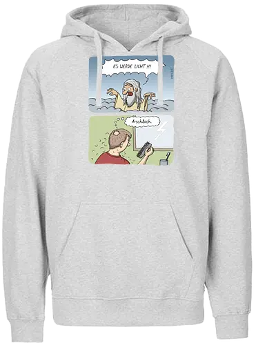 Cartoostrophal - ES WERDE LICHT! - Cartoostrophal, soli-score, ffp2 - Fairtrade Hoodie