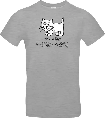Schrödingers Katze - Quantum Tomato, Florian Aigner, katze, schrödingers katze, mathe, physik, science - Standard T-Shirt