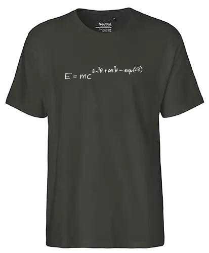 E = mc² - Quantum Tomato, Florian Aigner, physik, e=mc², physiker, science - Fairtrade T-Shirt