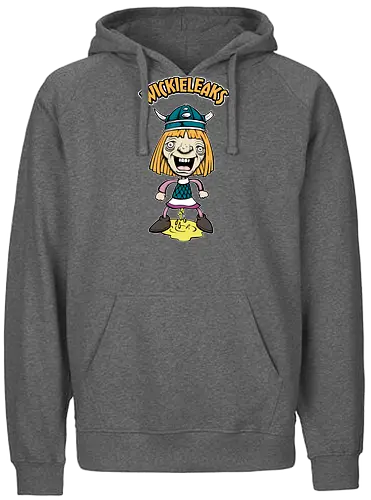 Robby Boss - Wickielks - rob boss, bob ross, zeichnen, merchandise, rocketbns - Fairtrade Hoodie