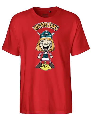Robby Boss - Wickielks - rob boss, bob ross, zeichnen, merchandise, rocketbns - Fairtrade T-Shirt