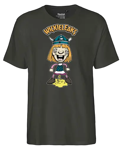 Robby Boss - Wickielks - rob boss, bob ross, zeichnen, merchandise, rocketbns - Fairtrade T-Shirt