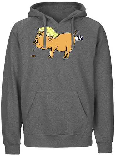 Robby Boss - Trumpeltier - rob boss, bob ross, zeichnen, merchandise, rocketbns - Fairtrade Hoodie