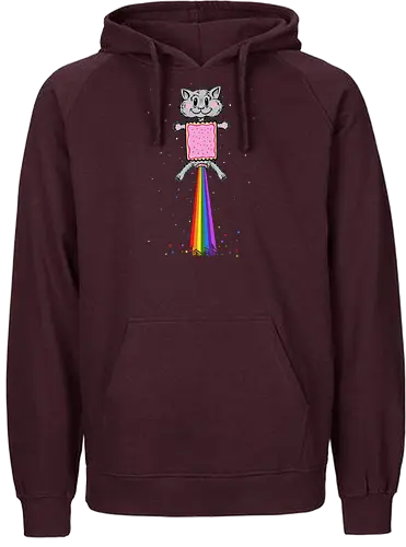 Robby Boss - Neoncat - nyancat, merchandise - Fairtrade Hoodie